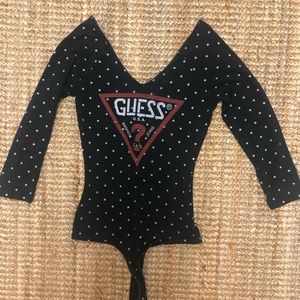 Guess Brand Polka Dot Bodysuit